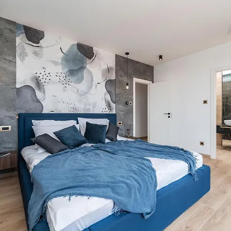 Luxury Villa Kaia With Sea View, Heated Pool And Spa Vodice Exterior photo