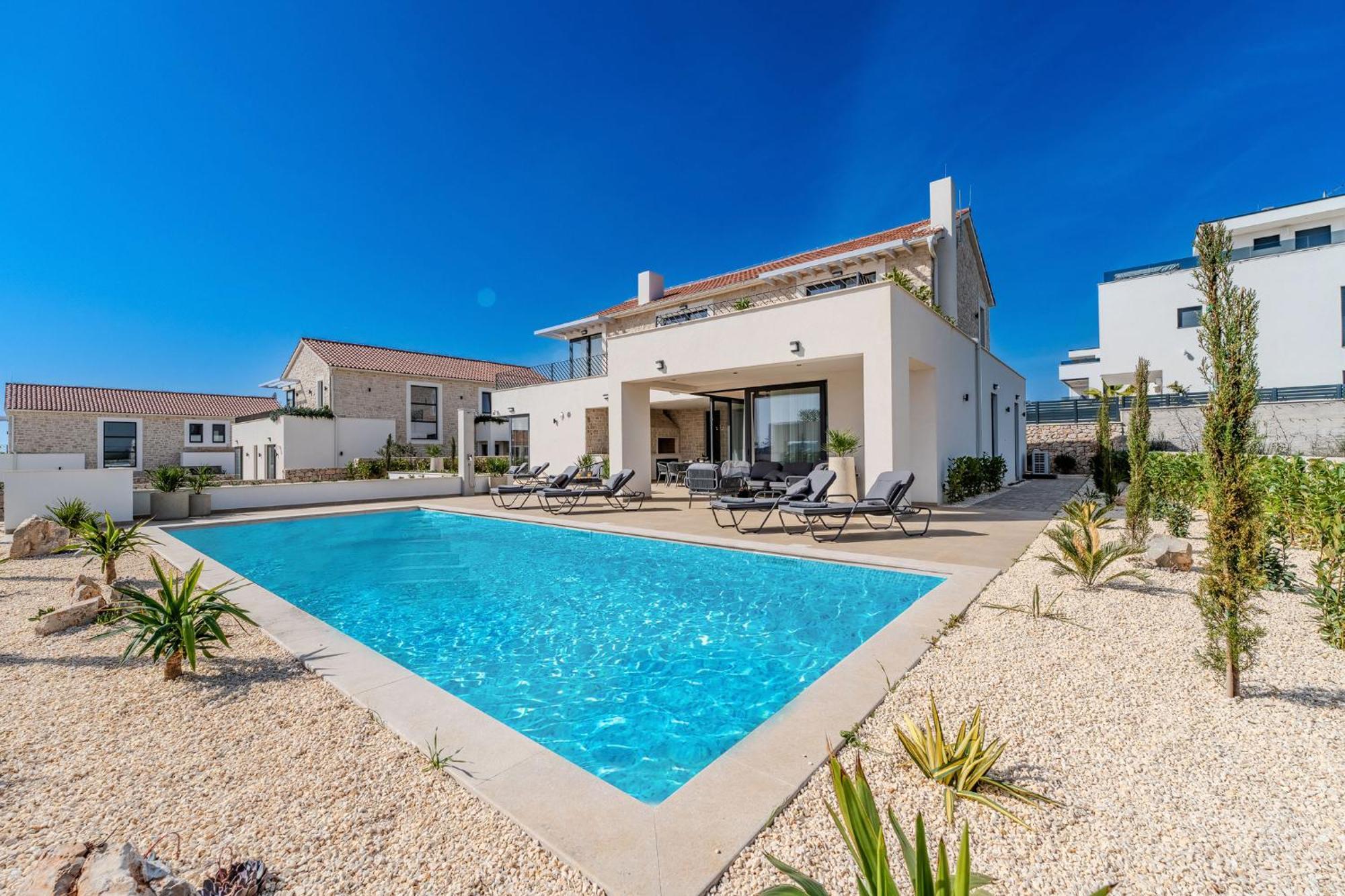 Villa Luxury Villa Kaia With Sea View, Heated Pool And Spa *