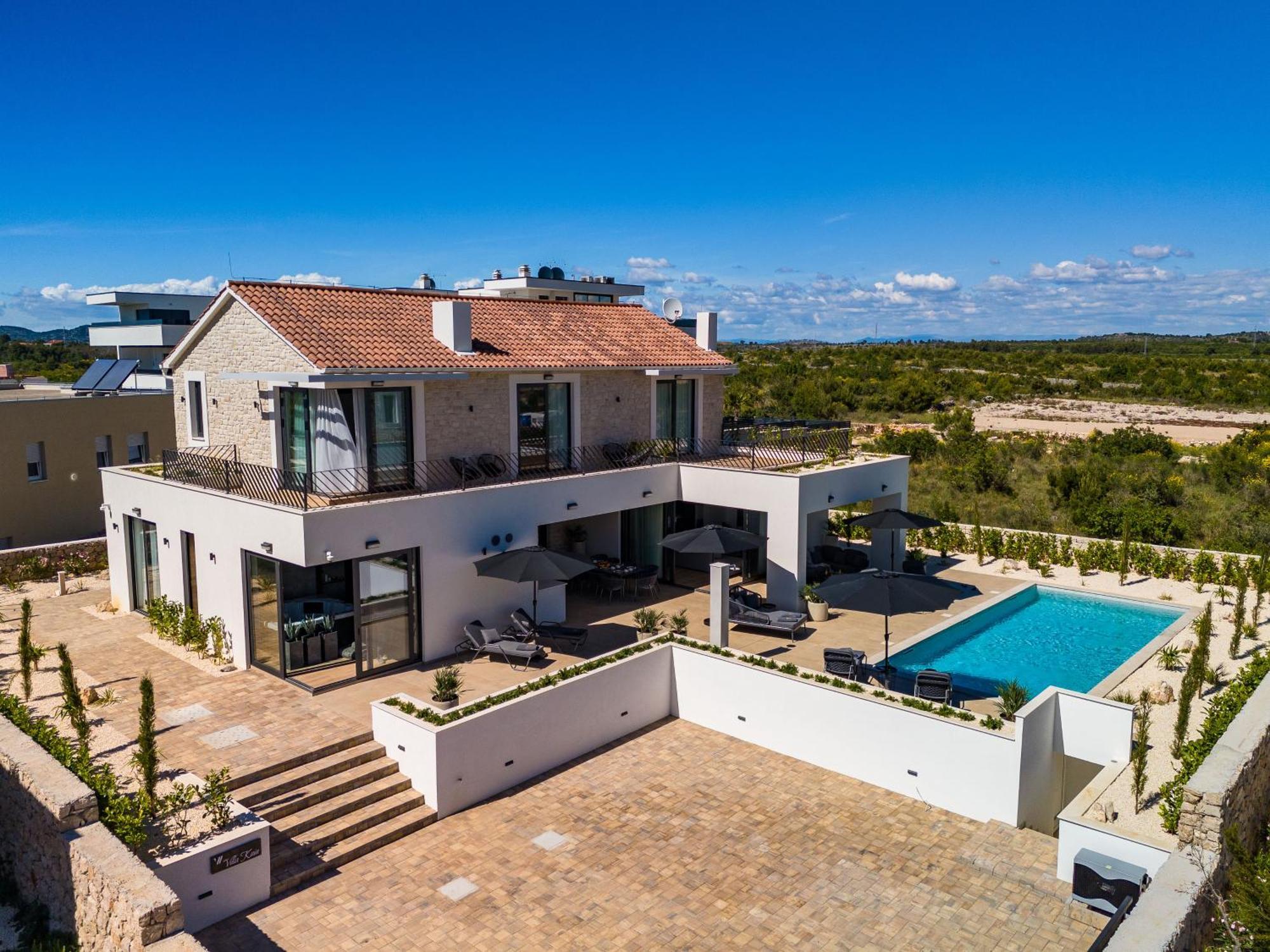Villa Luxury Villa Kaia With Sea View, Heated Pool And Spa *